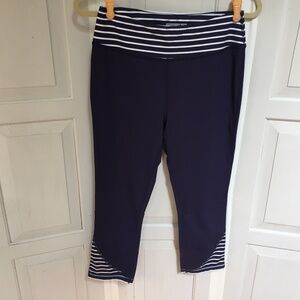 Southern Tide Capris w/ Striped Detail